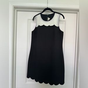 J. Crew black shift dress 6